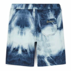 Alberto Tie-Dye Fleece Shorts Blue Bonton Fashion Children -Bonton Best Sales alberto tie dye fleece shorts blue bonton fashion children 2