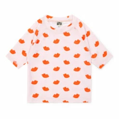 Anti-UV Boat T-shirt Pale pink Bonton Fashion Children