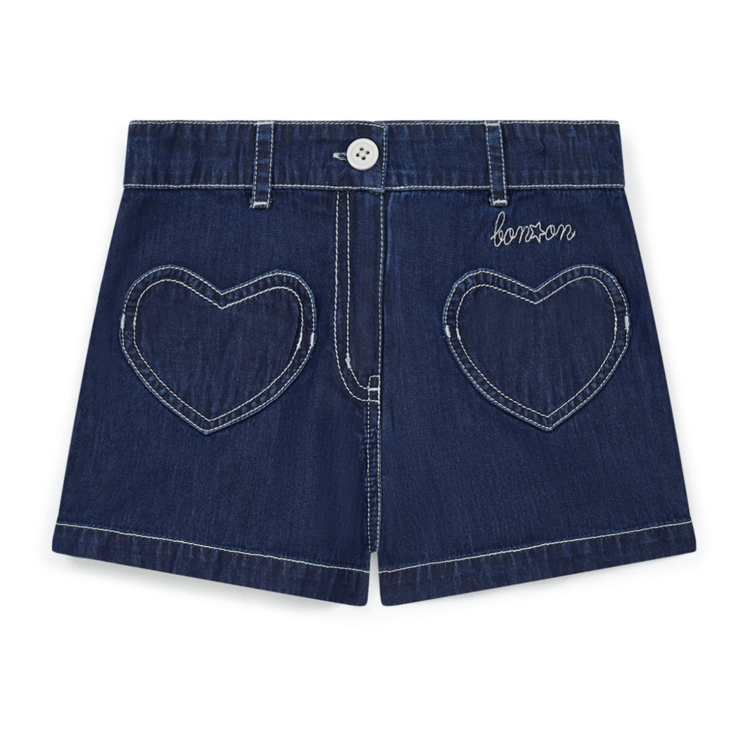 Austral Lightweight Denim Shorts Denim Bonton Fashion Children 1 Austral Lightweight Denim Shorts Denim Bonton Fashion Children