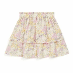 Bali Cotton Muslin Skirt Ecru Bonton Fashion Children -Bonton Best Sales bali cotton muslin skirt ecru bonton fashion children 2