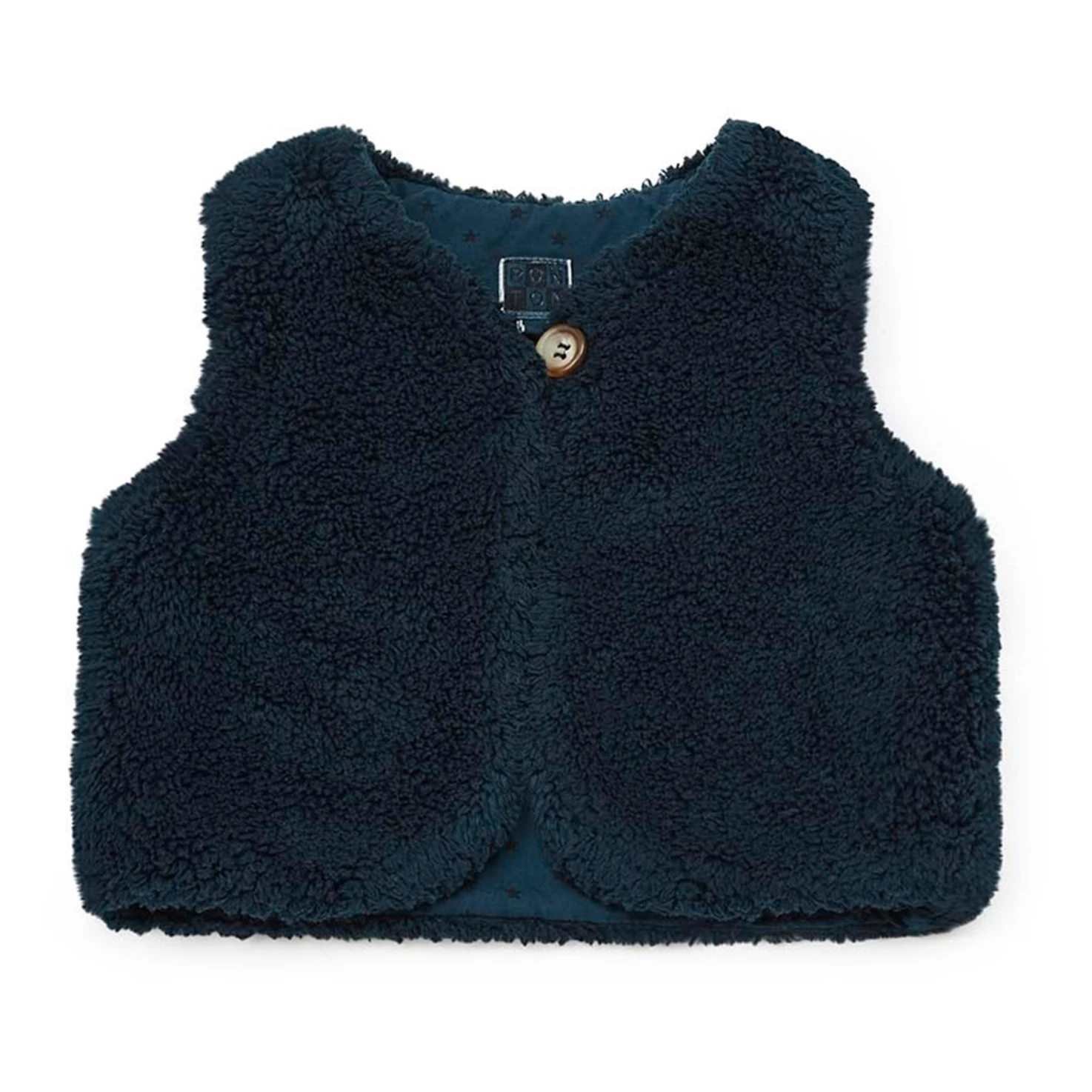 Beti Faux Fur Vest Dark green Bonton Fashion Baby 1 Beti Faux Fur Vest Dark green Bonton Fashion Baby