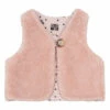 Beti Faux Fur Vest Pink Bonton Fashion Baby