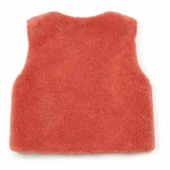 Beti Faux Fur Vest Pink Bonton Fashion Children -Bonton Best Sales beti faux fur vest pink bonton fashion children 2