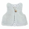 Beti Sherpa Vest Light grey Bonton Fashion Baby