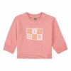 Bisous Organic Cotton Sweatshirt Pink Bonton Fashion Baby