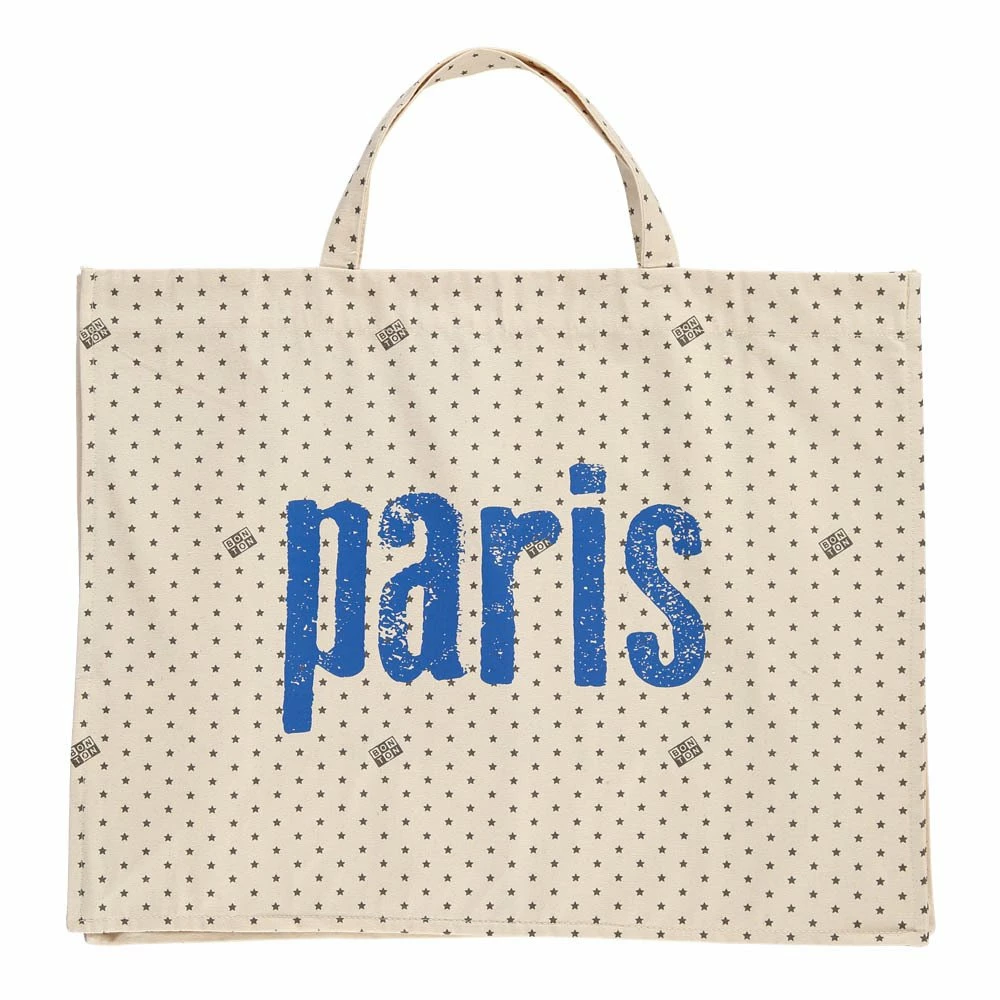 Bonton Paris Star Shopper Ecru Bonton Fashion Children 1 Bonton Paris Star Shopper Ecru Bonton Fashion Children