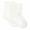 Bouclette Socks Ecru Bonton Fashion Baby