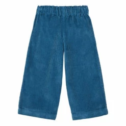 Chacha Organic Cotton Corduroy Trousers Peacock blue Bonton Fashion Children