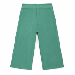 Chacha Organic Cotton Muslin Trousers Green Bonton Fashion Children