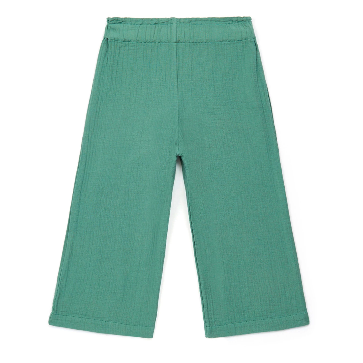 Chacha Organic Cotton Muslin Trousers Green Bonton Fashion Children 1 Chacha Organic Cotton Muslin Trousers Green Bonton Fashion Children