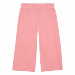 Chacha Organic Cotton Muslin Trousers Pink Bonton Fashion Children