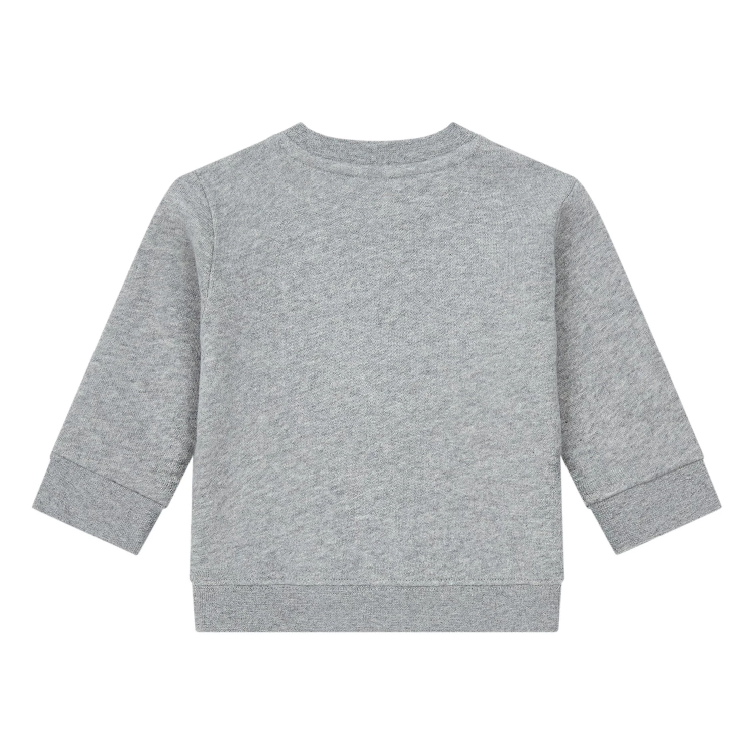Cubes Organic Cotton Sweatshirt Heather grey Bonton Fashion Baby 2 Cubes Organic Cotton Sweatshirt Heather grey Bonton Fashion Baby - Image 2