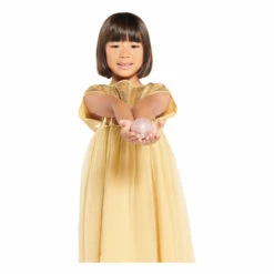 Dalida Tulle and Sequin Dress - Christmas Collection - Gold Bonton Fashion Children -Bonton Best Sales dalida tulle and sequin dress christmas collection gold bonton fashion children 2
