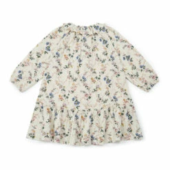 Daria Cotton Muslin Dress Ecru Bonton Fashion Children -Bonton Best Sales daria cotton muslin dress ecru bonton fashion children 2