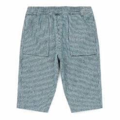 Darius Houndstooth Trousers Green Bonton Fashion Baby
