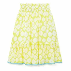 Denon Skirt Yellow Bonton Fashion Children