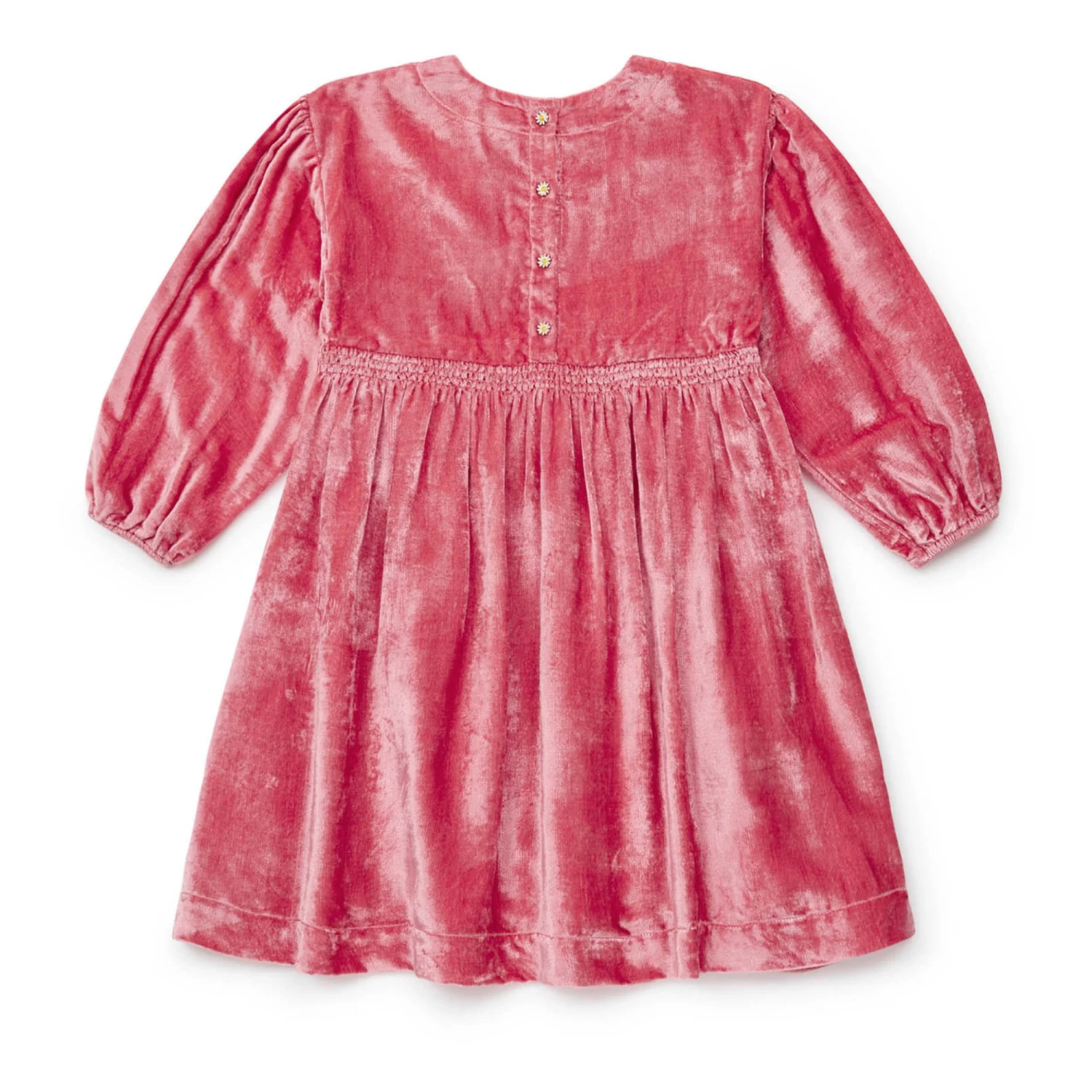 Donano Velvet Dress - Christmas Collection - Pink Bonton Fashion Children 4 Donano Velvet Dress - Christmas Collection - Pink Bonton Fashion Children - Image 4