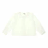 Dory Organic Cotton Muslin Blouse Ecru Bonton Fashion Children