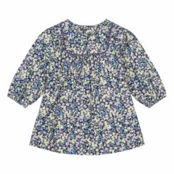 Dragée Liberty Dress Blue Bonton Fashion Baby