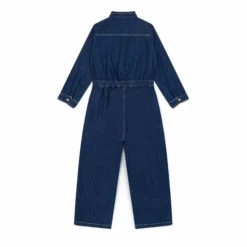 Eclair Lightweight Denim Boiler Suit Denim Bonton Fashion Children -Bonton Best Sales eclair lightweight denim boiler suit denim bonton fashion children 2