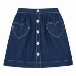 Eden Lightweight Denim Skirt Denim Bonton Fashion Children