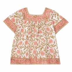 Elisha Blouse Blue Bonton Fashion Children