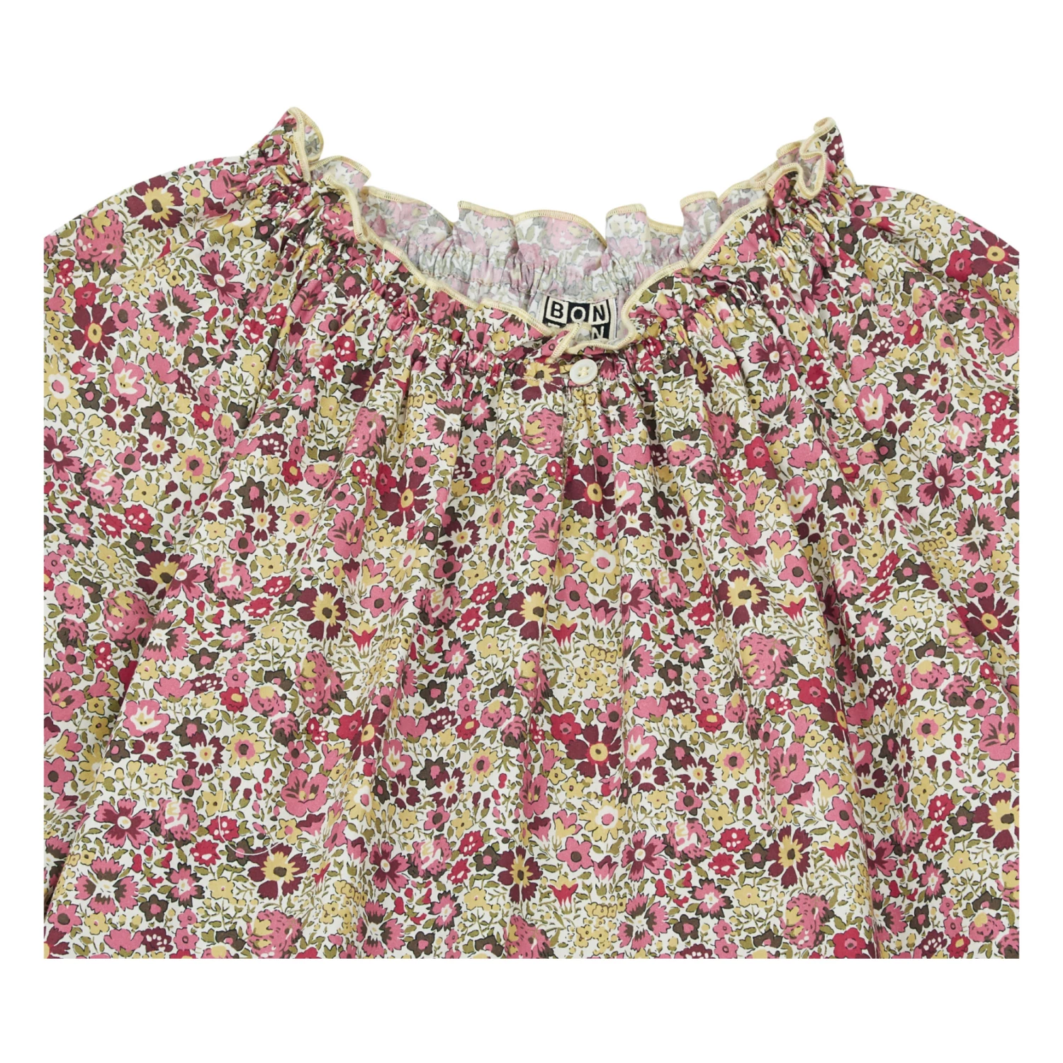 Emy Exclusive Liberty Print Dress Purple Bonton Fashion Children 2 Emy Exclusive Liberty Print Dress Purple Bonton Fashion Children - Image 2