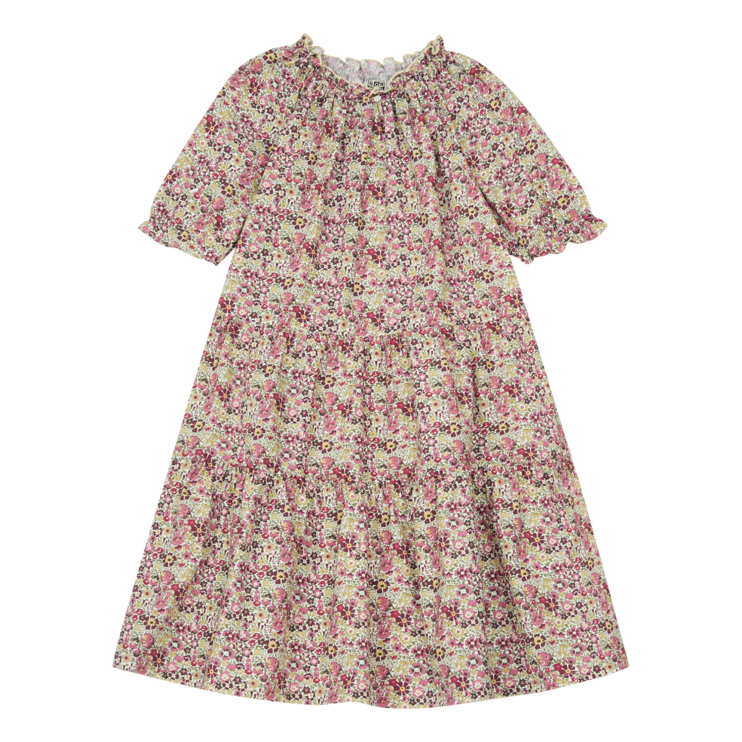 Emy Exclusive Liberty Print Dress Purple Bonton Fashion Children 1 Emy Exclusive Liberty Print Dress Purple Bonton Fashion Children