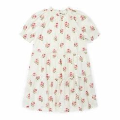 Emy Floral Dress Ecru Bonton Fashion Children