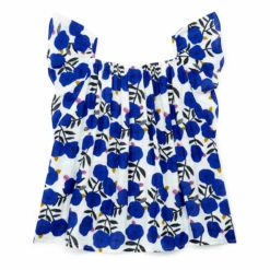 Eole Blouse Blue Bonton Fashion Children 5 Eole Blouse Blue Bonton Fashion Children -Bonton Best Sales eole blouse blue bonton fashion children 2