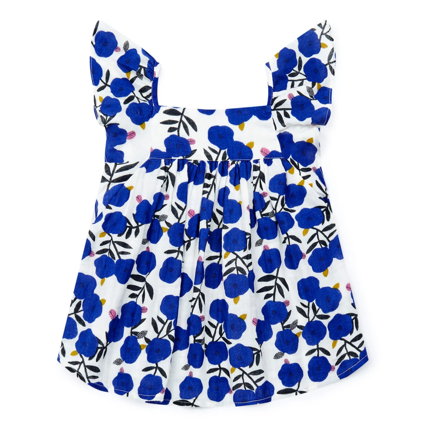 Eole Blouse Blue Bonton Fashion Children 1 Eole Blouse Blue Bonton Fashion Children