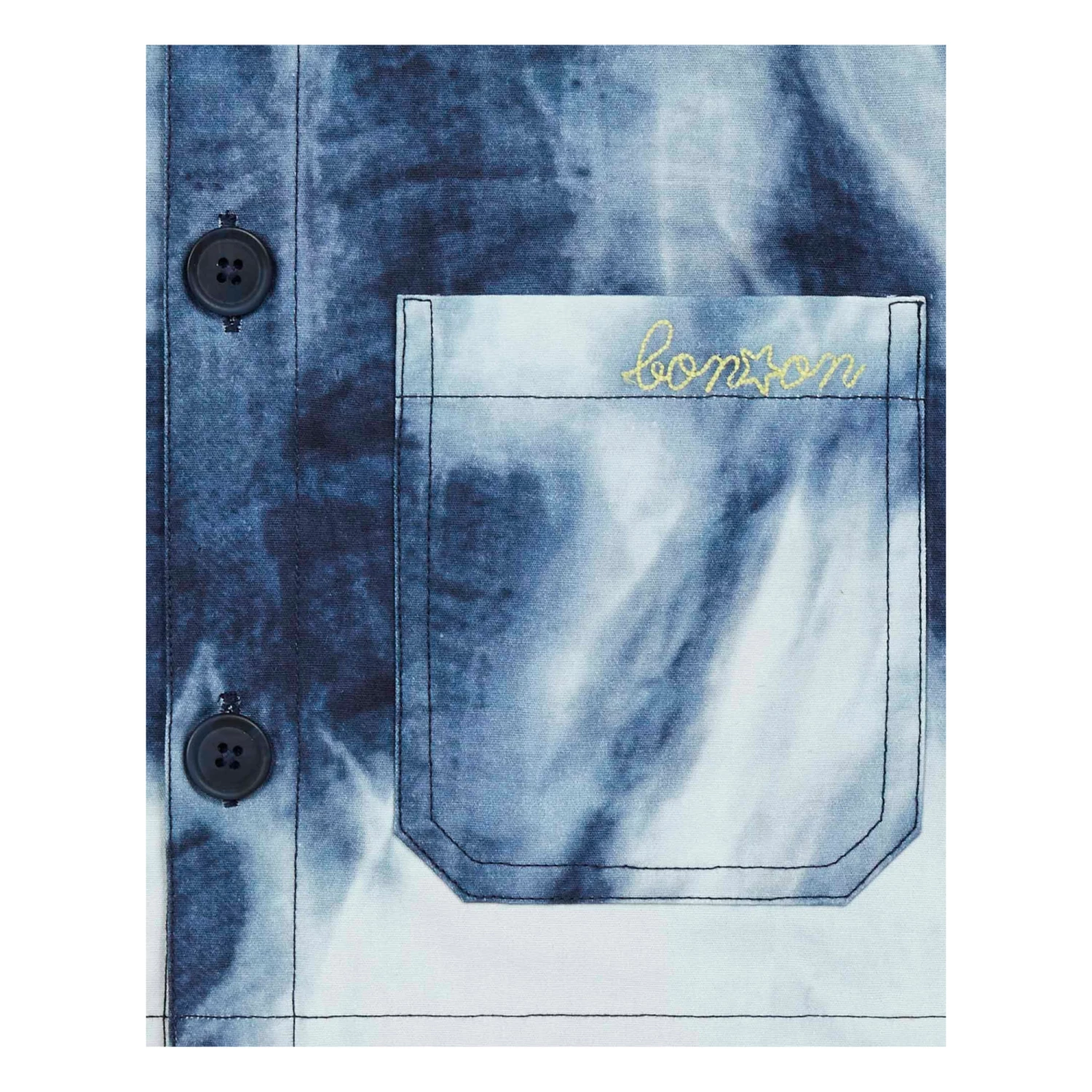 Erman Tie-Dye Jacket Blue Bonton Fashion Children 2 Erman Tie-Dye Jacket Blue Bonton Fashion Children - Image 2