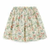 Exclusive Liberty Print Raspberry Skirt Ecru Bonton Fashion Children
