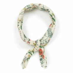 Exclusive Liberty Print Scarf Ecru Bonton Fashion Children