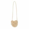 Faux Fur Bear Handbag Camel Bonton Fashion Children