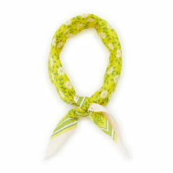Floral Scarf Yellow Bonton Fashion Children