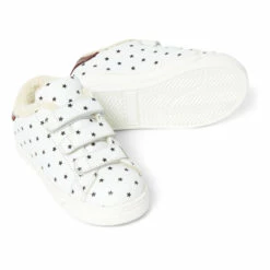 Fur-Lined Sneakers Ecru Bonton Shoes Children -Bonton Best Sales fur lined sneakers ecru bonton shoes children 2