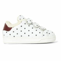 Fur-Lined Sneakers Ecru Bonton Shoes Children