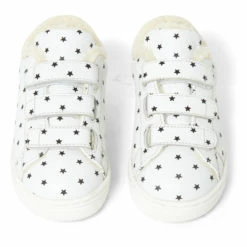 Fur-Lined Sneakers Ecru Bonton Shoes Children -Bonton Best Sales fur lined sneakers ecru bonton shoes children 3