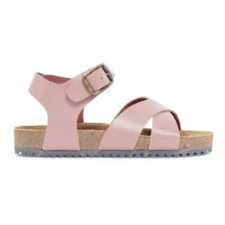 German Leather Sandals Pale pink Bonton Shoes Teen, Baby, Children