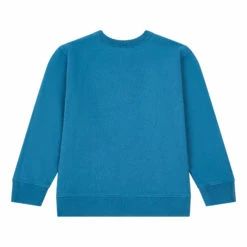 Groovy Organic Cotton Sweatshirt Peacock blue Bonton Fashion Children -Bonton Best Sales groovy organic cotton sweatshirt peacock blue bonton fashion children 2
