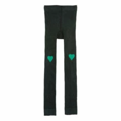 Heart Leggings Dark green Bonton Fashion Children
