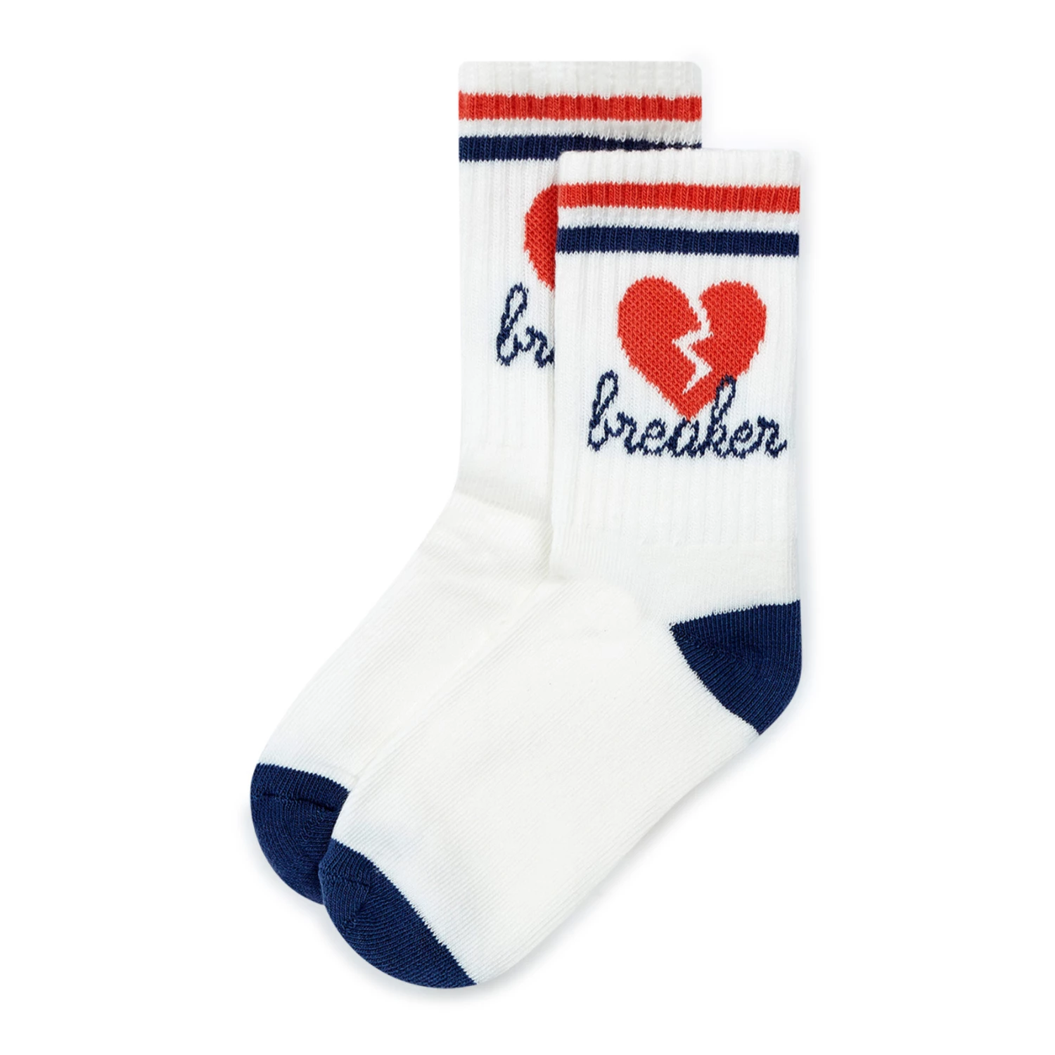 Heartbreak Socks Ecru Bonton Fashion Teen, Children 2 Heartbreak Socks Ecru Bonton Fashion Teen, Children - Image 2