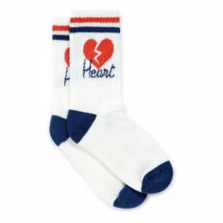 Heartbreak Socks Ecru Bonton Fashion Teen, Children