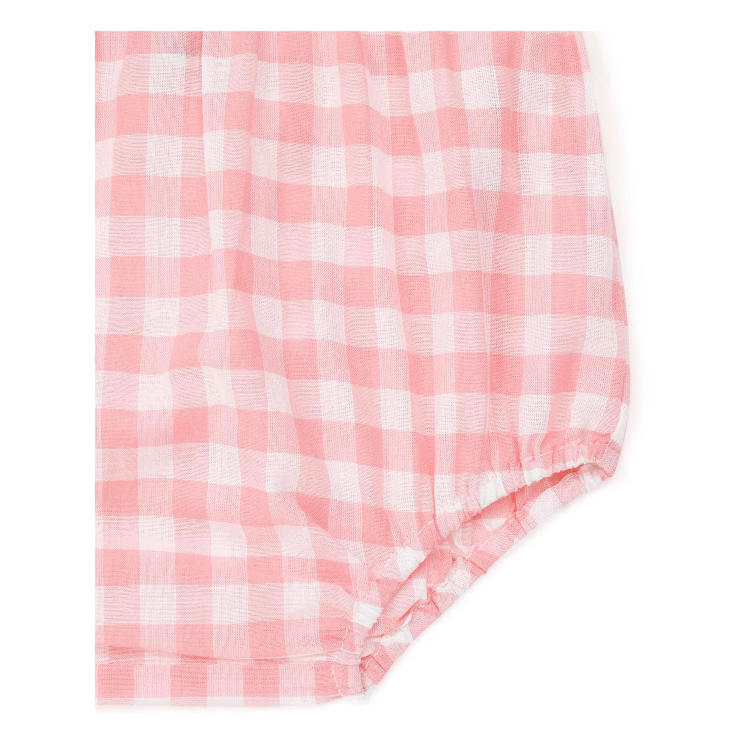Idole Gingham Bloomers Pink Bonton Fashion Baby 2 Idole Gingham Bloomers Pink Bonton Fashion Baby - Image 2