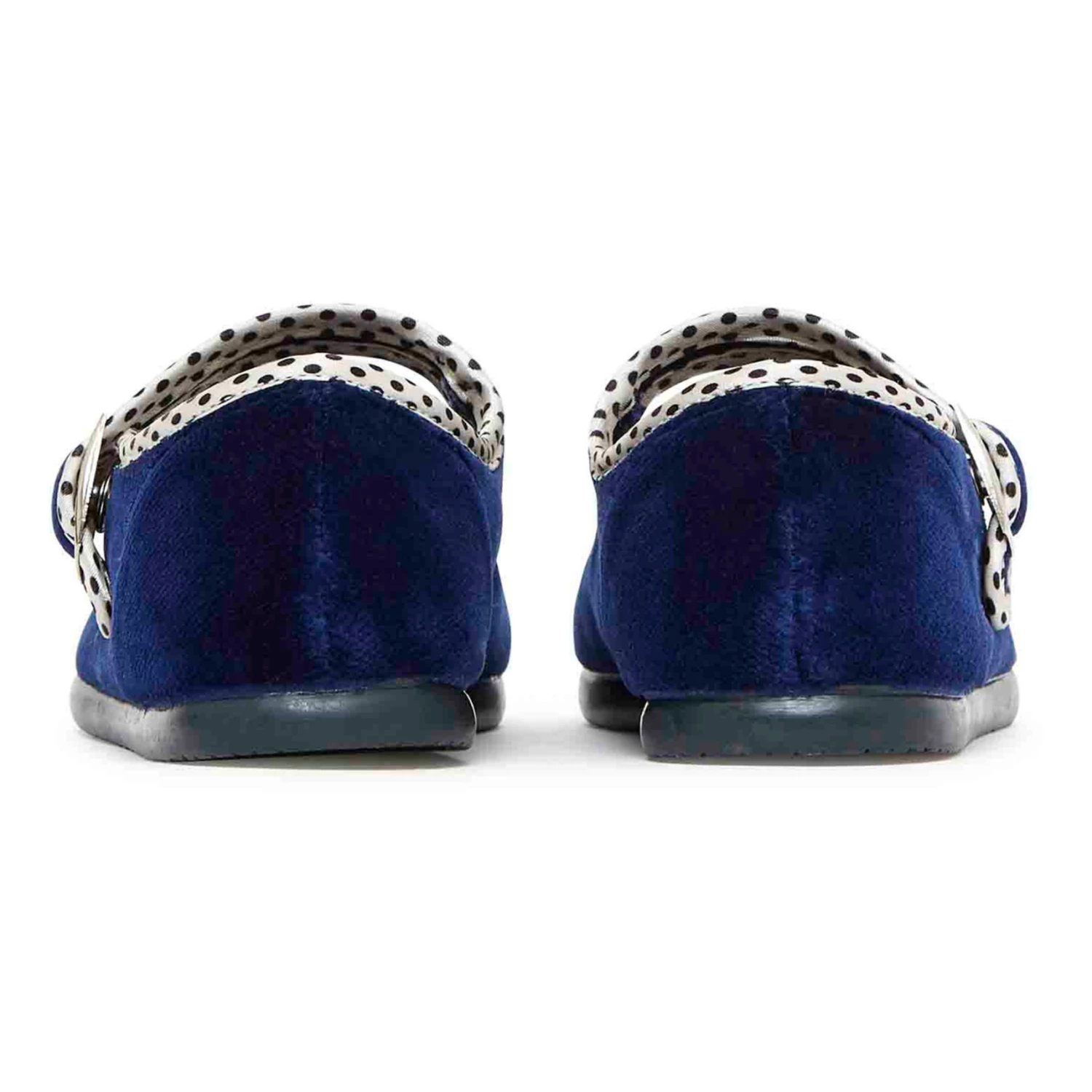 Jane Slippers Midnight blue Bonton Shoes Baby, Children 4 Jane Slippers Midnight blue Bonton Shoes Baby, Children - Image 4