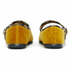 Jane Slippers Ochre Bonton Shoes Baby, Children -Bonton Best Sales jane slippers ochre bonton shoes baby children 3