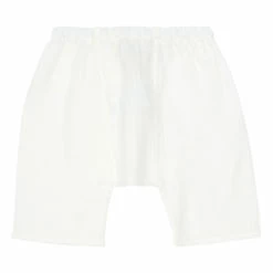 Laos Cotton Muslin Harem Pants Ecru Bonton Fashion Baby