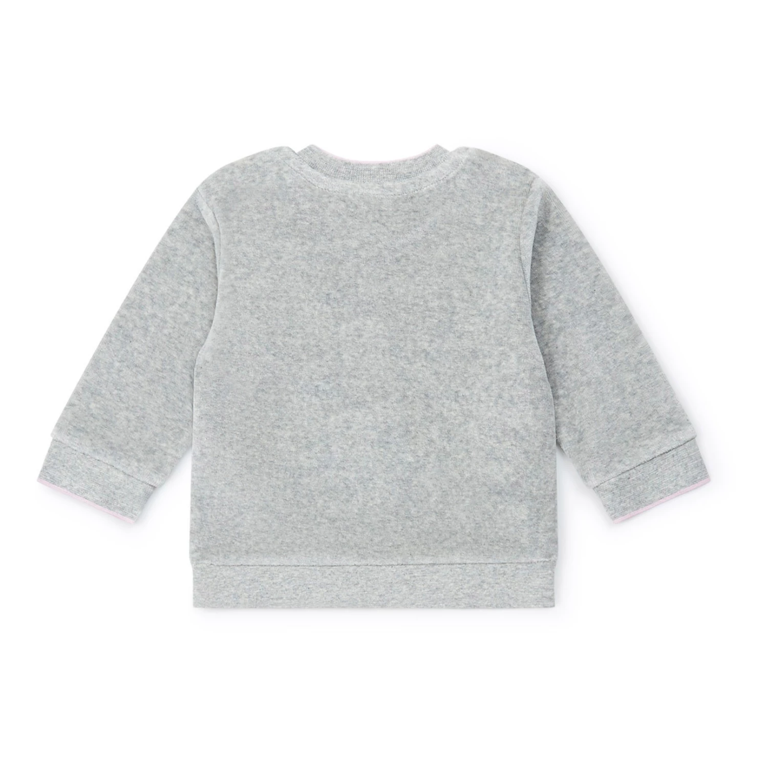 Liberty Velour Sweatshirt Heather grey Bonton Fashion Baby, Children 3 Liberty Velour Sweatshirt Heather grey Bonton Fashion Baby, Children - Image 3