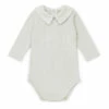 Mail Organic Cotton Collar Babygrow Light grey Bonton Fashion Baby